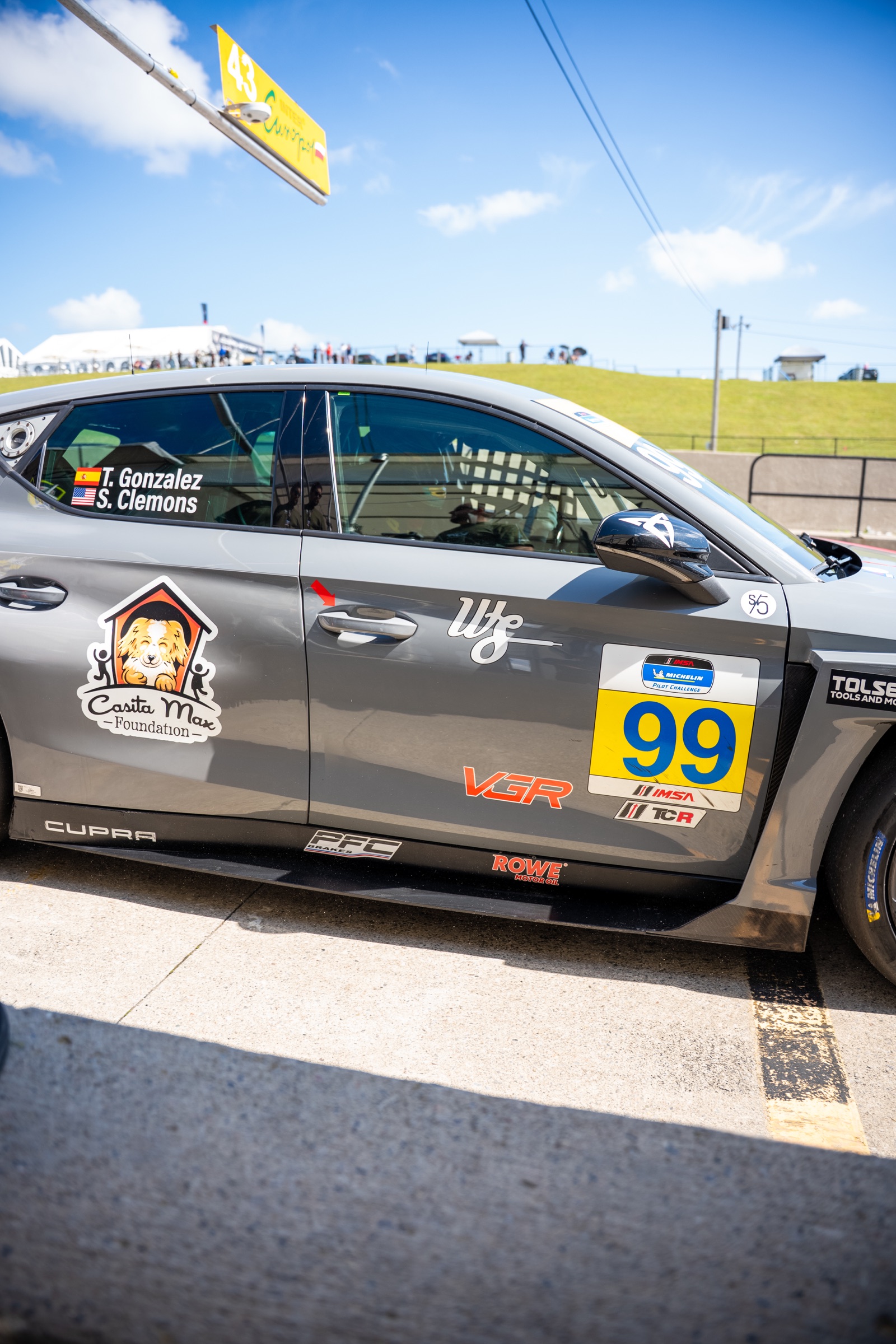 VGR CUPRA racing at Canadian Tire Motorsport Park