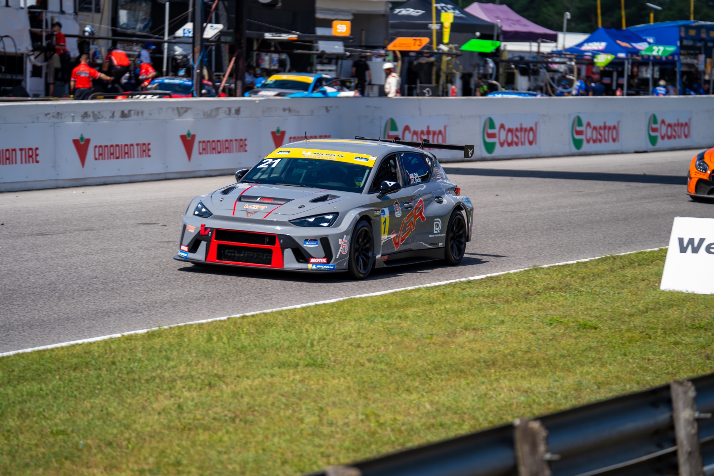 VGR number 21 CUPRA Leon VZ TCR
