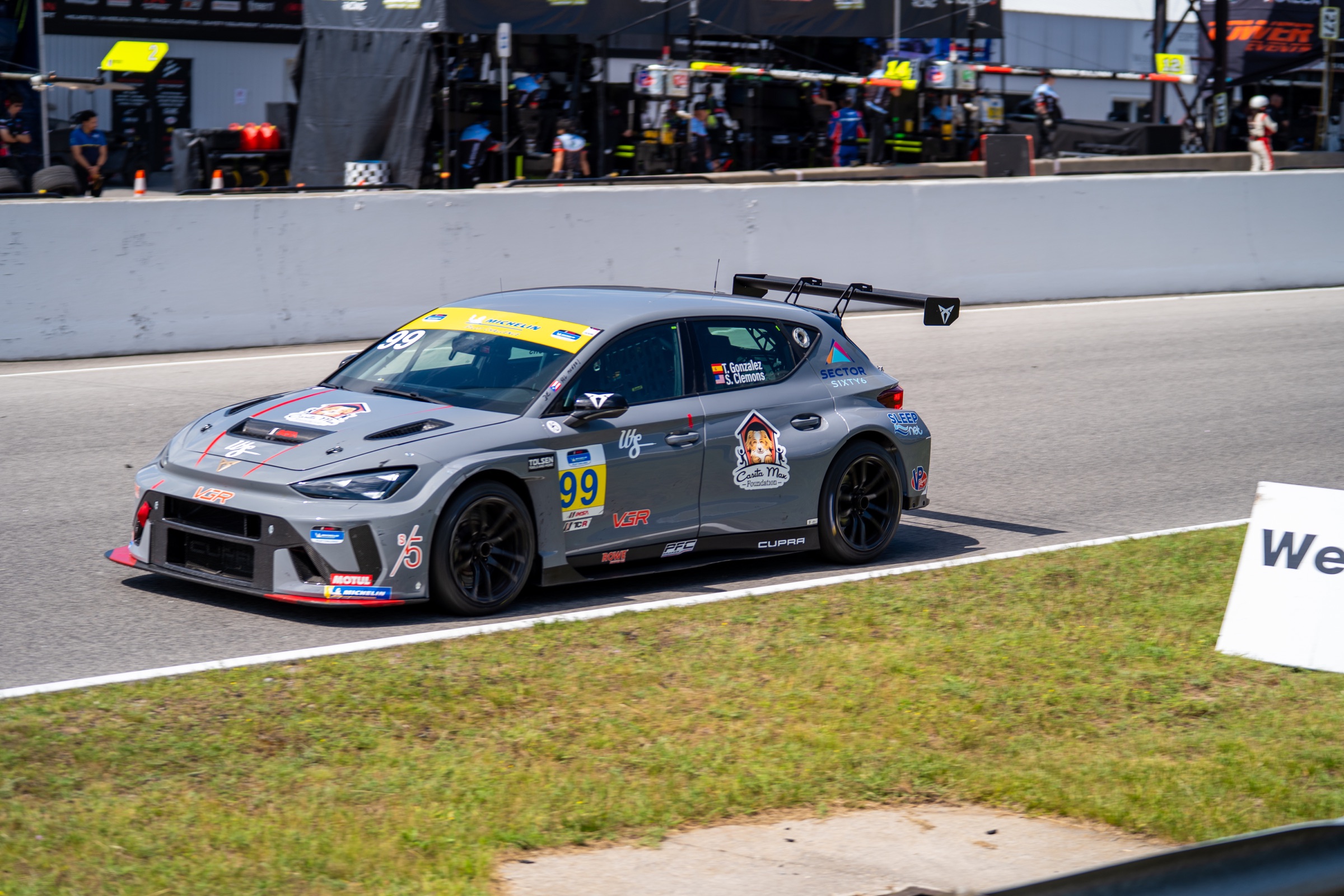 VGR number 99 CUPRA Leon VZ TCR