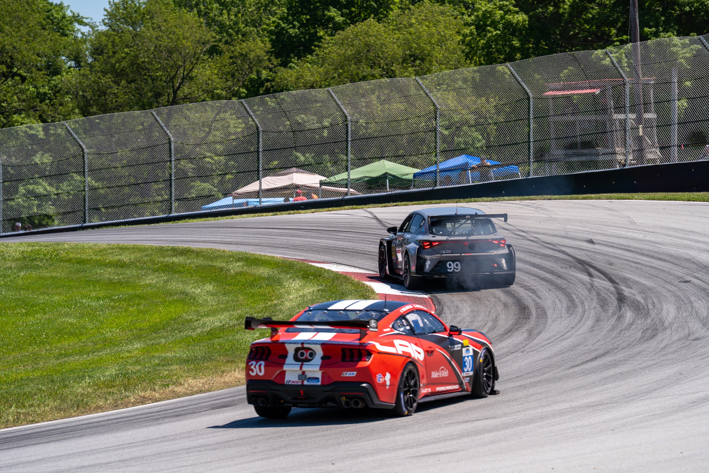 VGR CUPRA racing at Mid-Ohio