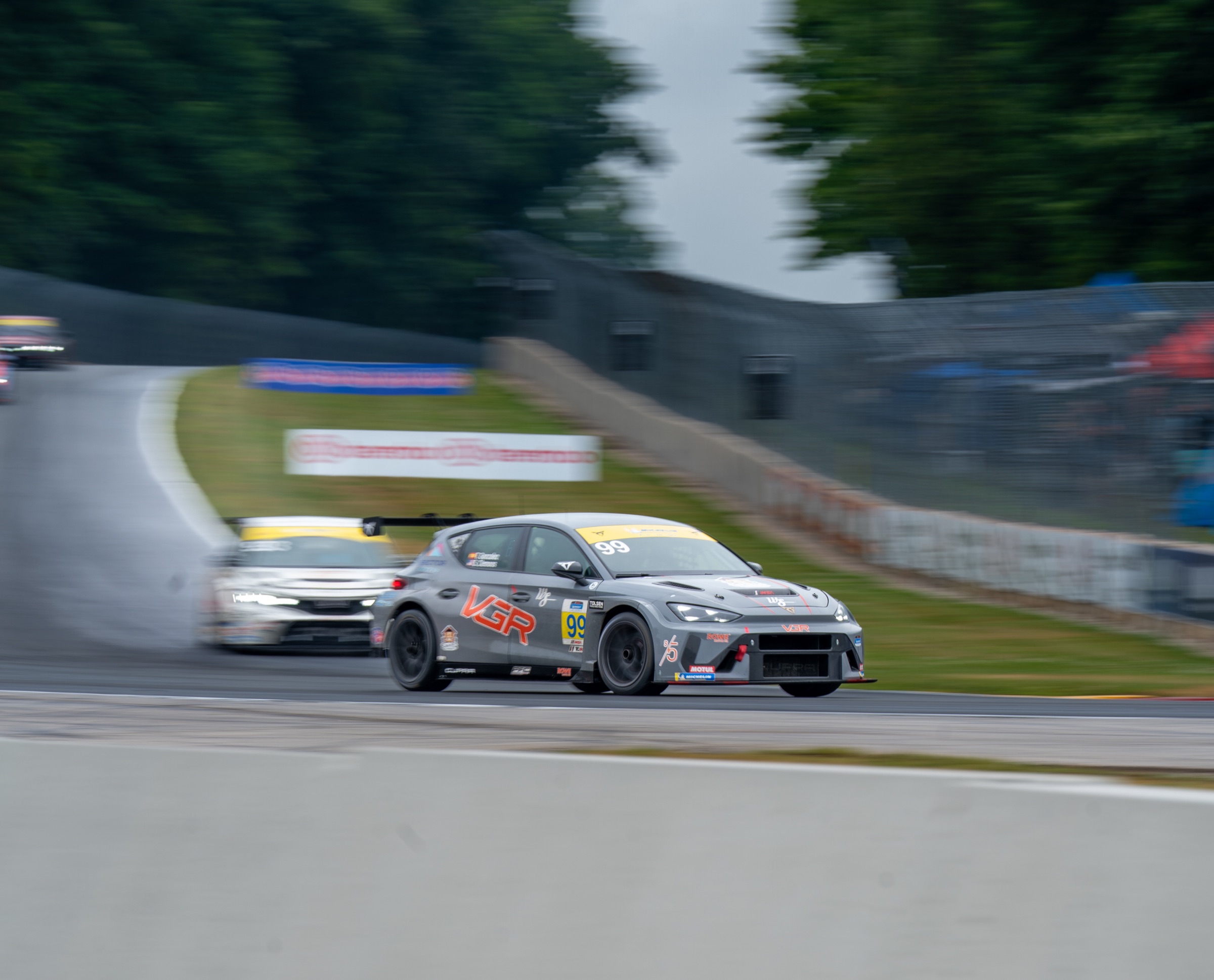 VGR CUPRA in action at Road America