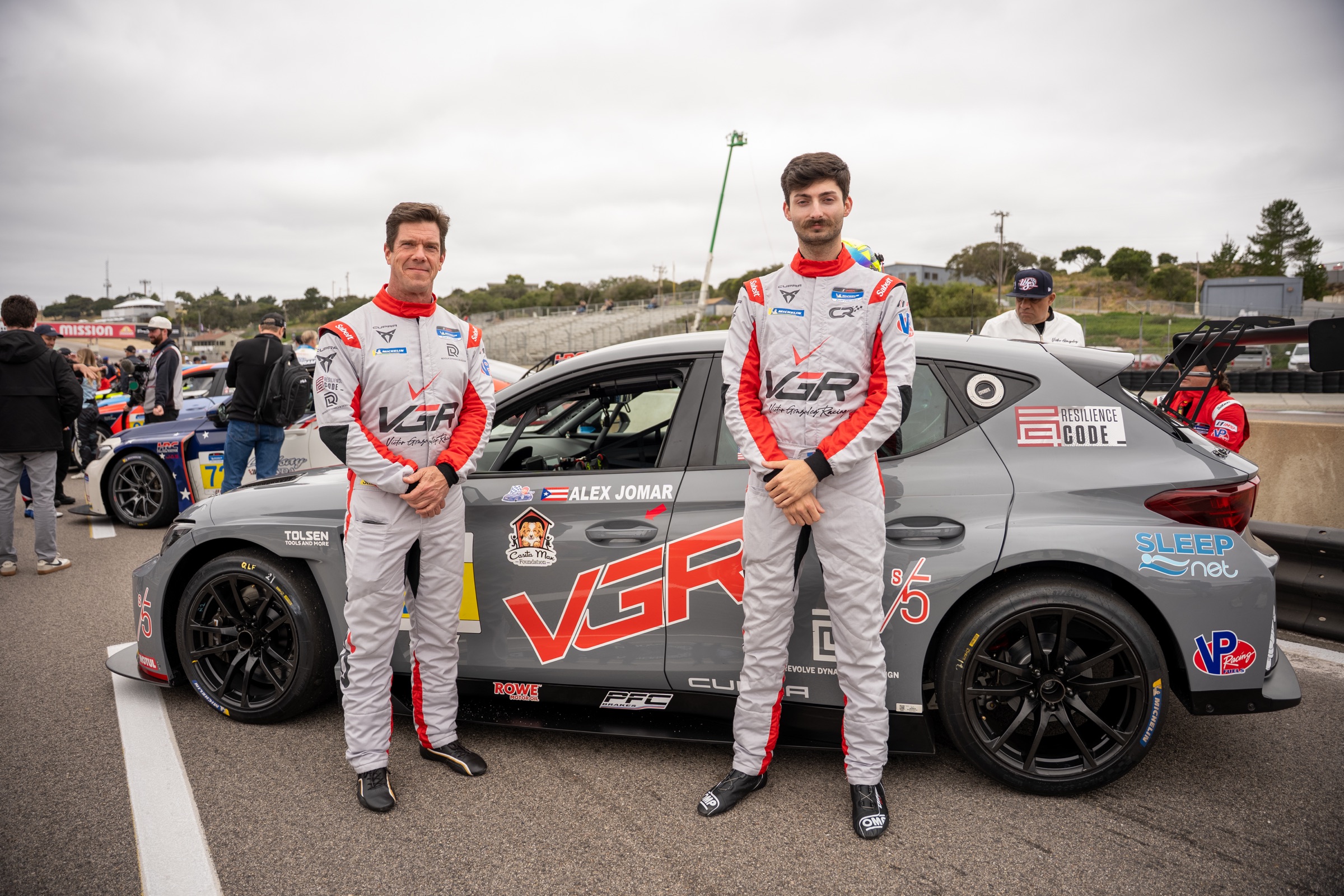 VGR drivers at Laguna Seca