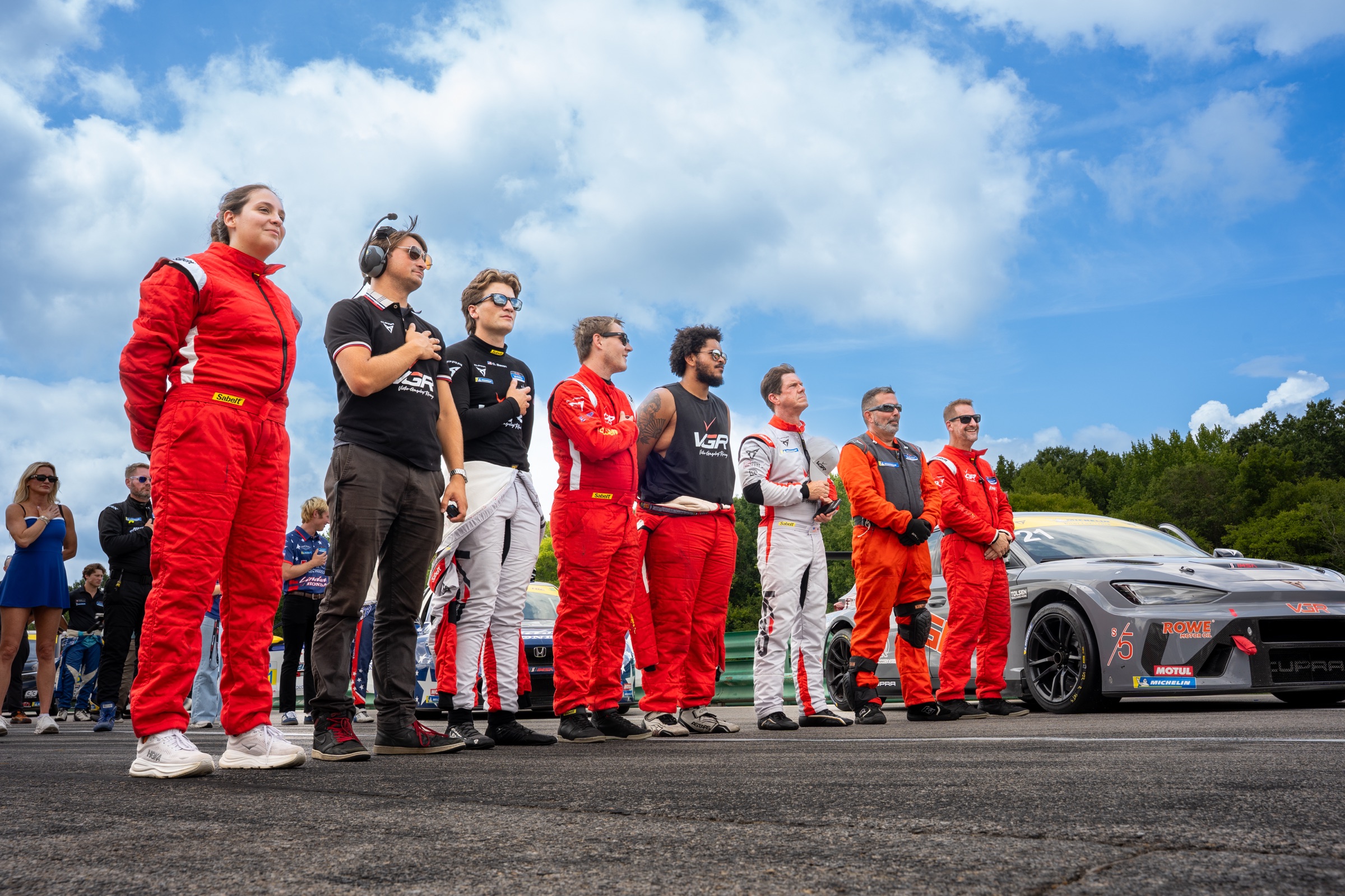 Victor Gonzalez Racing celebrates its race-winning weekend at VIR